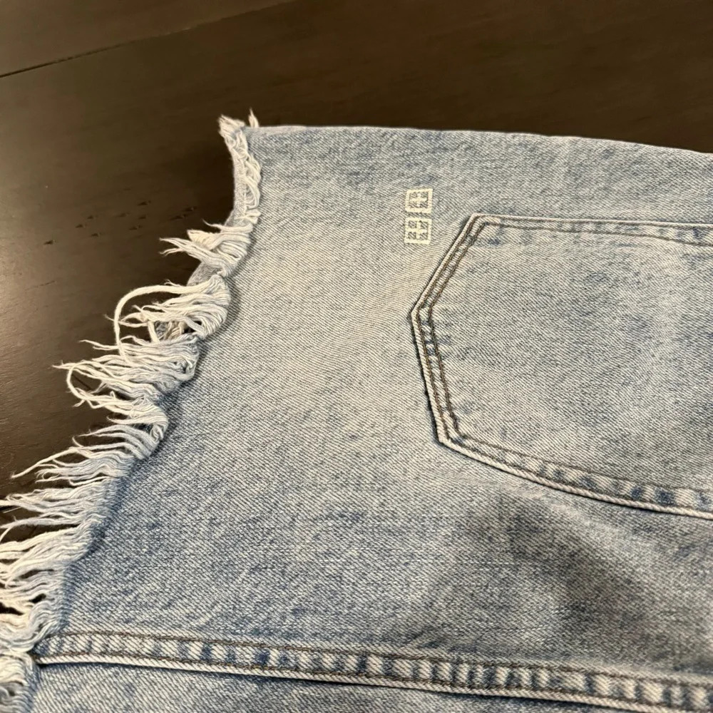Ksubi Mini Moss Distressed Denim Skirt - Picture 13 of 13